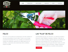 Tablet Screenshot of felco.com.mx
